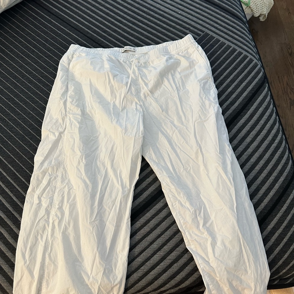 White Linen Pants